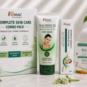 Macshine 3D Combo 1 Face wash, 1 Soap & 1 Cream